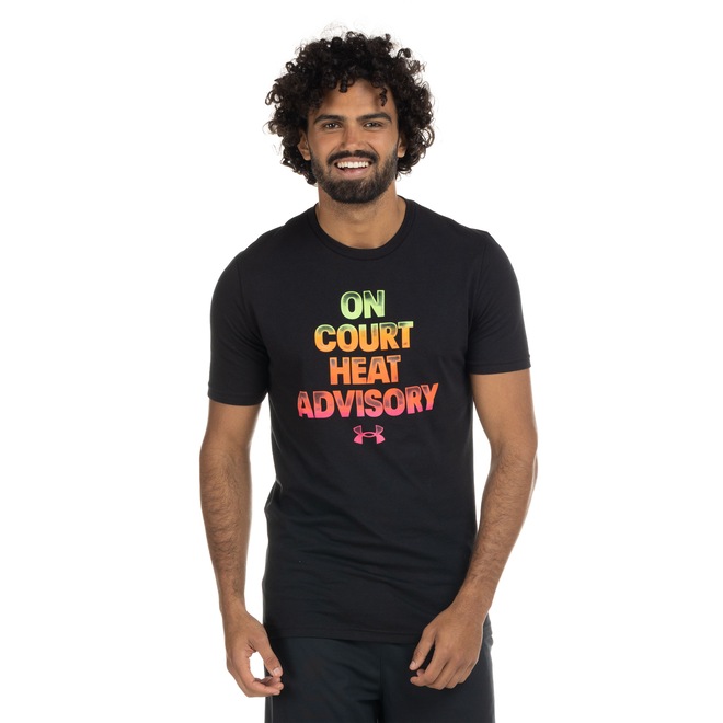 Camiseta Under Armour Manga Curta Bball Heat Ad - Masculina - Foto 2