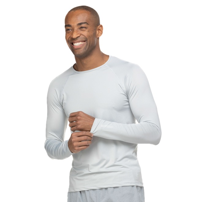 Camiseta Manga Longa Malha Oxer com Proteção Solar UV - Masculina - Foto 2