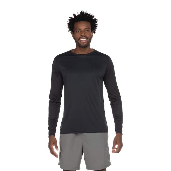 Camiseta Oxer Manga Longa com Proteção UV Leve - Masculina - Foto 2