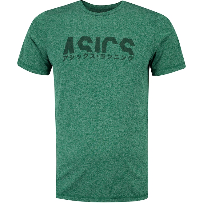 Camiseta ASICS Manga Curta Fugi - Masculina - Foto 1