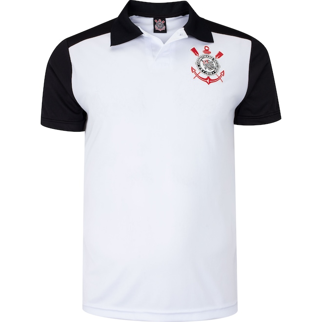 Camisa Polo do Corinthians SPR - Masculina - Foto 1