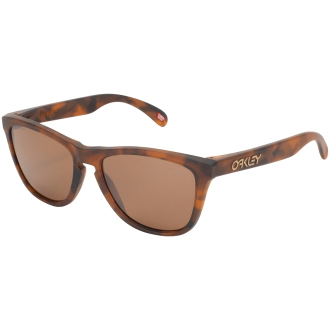 Óculos de Sol Oakley Frogskins Polarizado Sapphire Prizm Cristal Black - Unissex - Foto 1