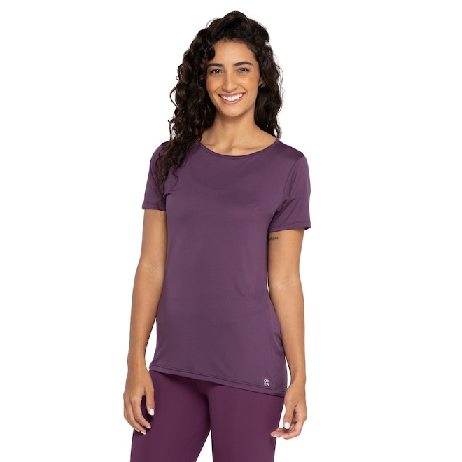 Camiseta Cava Tradicional Básica Manga Curta Oxer Jogging III - Feminina - Foto 2