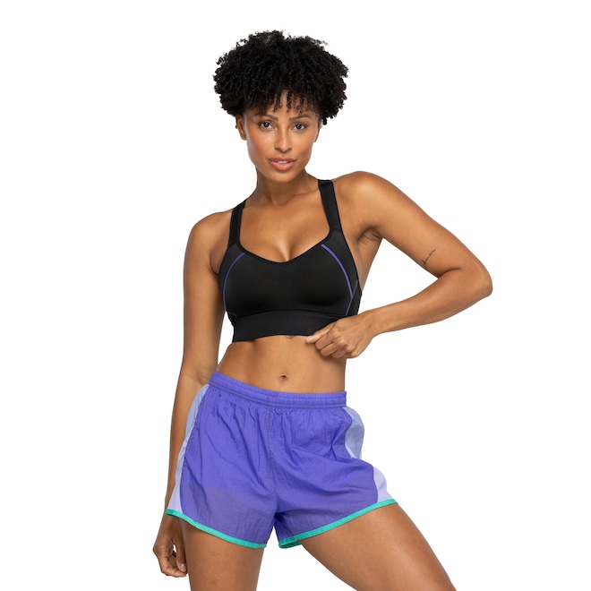 Top Fitness com Bojo Fixo Oxer Alta Sustentação New - Adulto - Foto 2