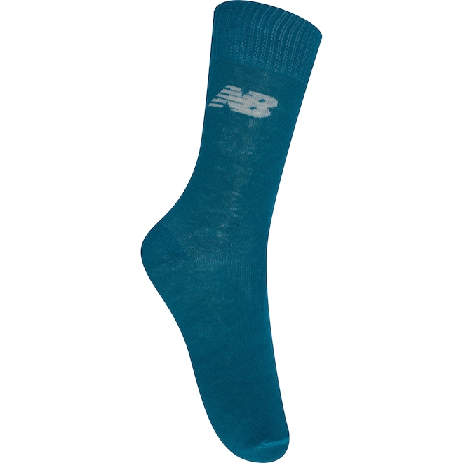 Meia New Balance Cano Alto Lisa - Adulto - Foto 1