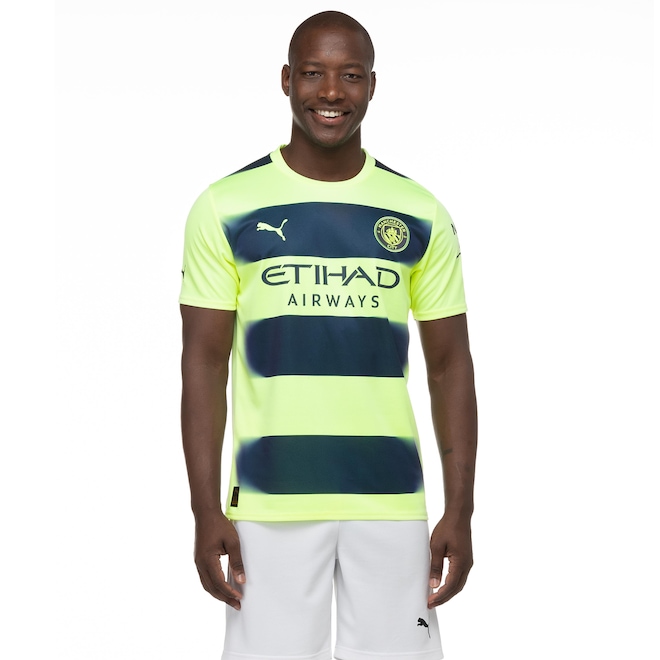 Camisa Manchester City III 22/23 Torcedor Puma - Masculina - Foto 2
