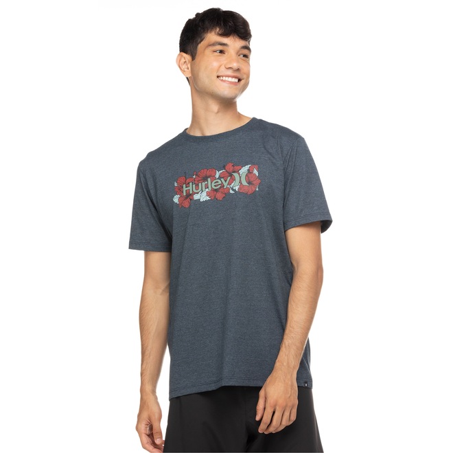 Camiseta Hurley Manga Curta Silk O&O Rose - Masculina - Foto 2