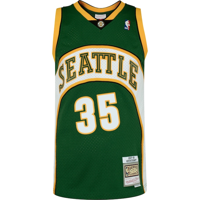 Camiseta Regata Seattle Supersonics NBA Mitchell & Ness - Masculina - Foto 1
