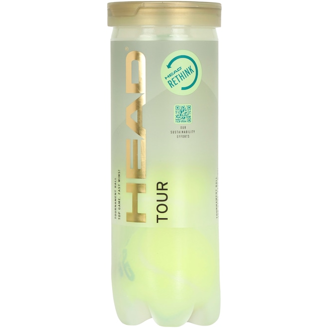 Bola de Tênis Head Tour 24T - 3 Unidades - Foto 1