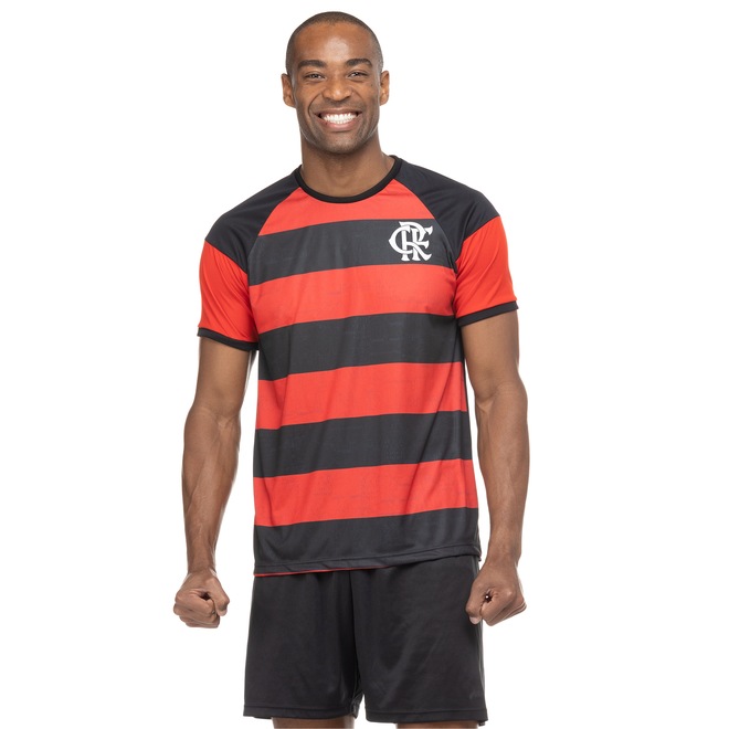 Camiseta do Flamengo Masculina Braziline 22 Modify - Foto 2
