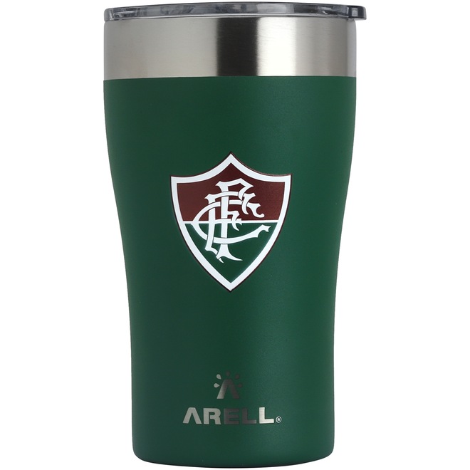 Copo Térmico com Isolamento a Vácuo do Fluminense Arell 01 Tulip Pint - 500ml - Foto 1