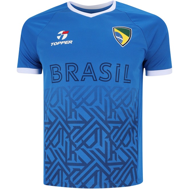 Camiseta Brasil II Topper - Masculina - Foto 2