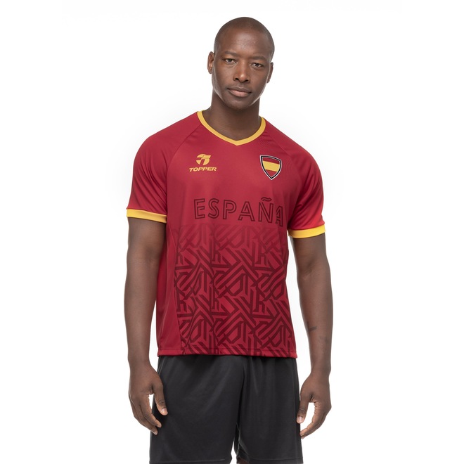 Camisa Seleção da Espanha Topper - Masculina - Foto 2