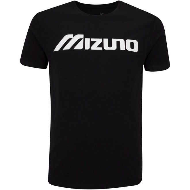 Camiseta Mizuno Manga Curta Big Logo - Masculina - Foto 1
