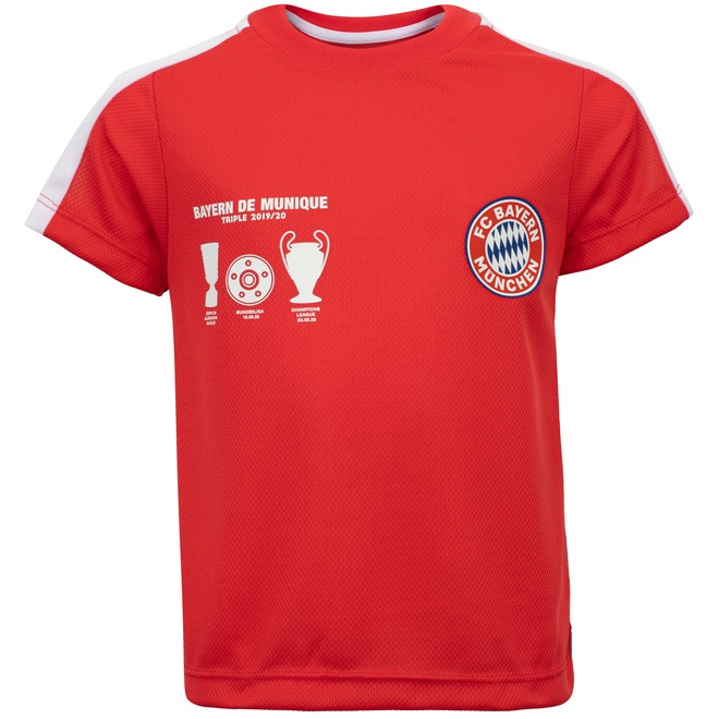 Camiseta Bayern de Munique Infantil Triplice Coroa - Foto 1