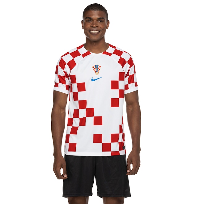 Camisa Seleção da Croácia Nike Dri-Fit Stad - Masculina - Foto 2
