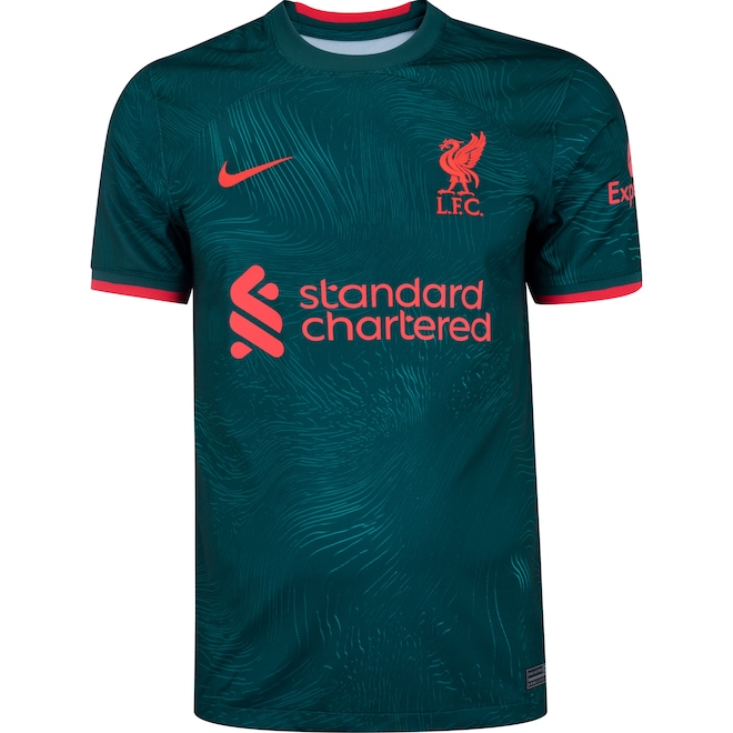 Camiseta do Liverpool 22 Nike Masculina Dri-Fit STAD - Foto 2