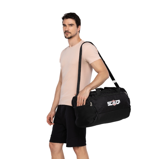 Mala do Corinthians Youbag Esportiva Grande - Foto 1