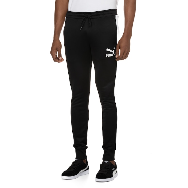 Calça Masculina Puma Iconic T7 Track Pants PT - Foto 1