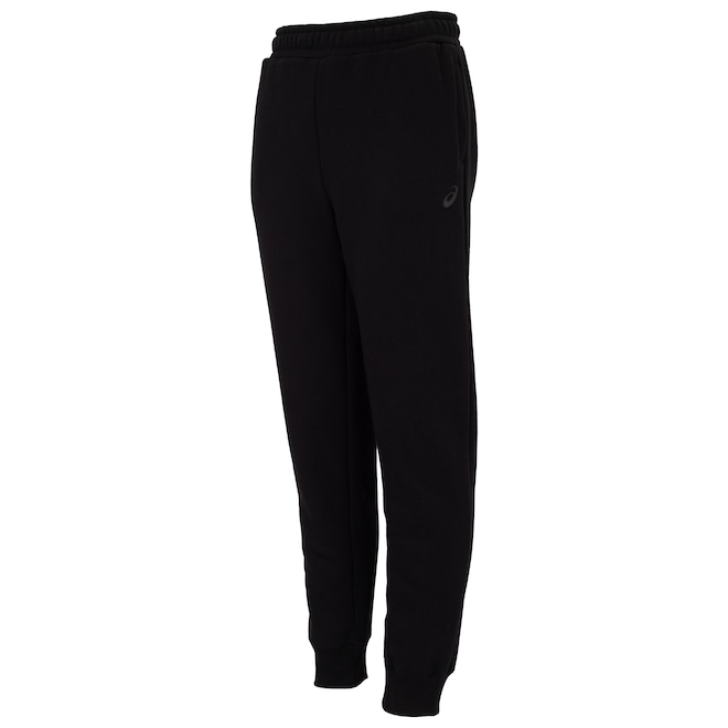 Calça Jogger de Moletom Infantil ASICS - Foto 1