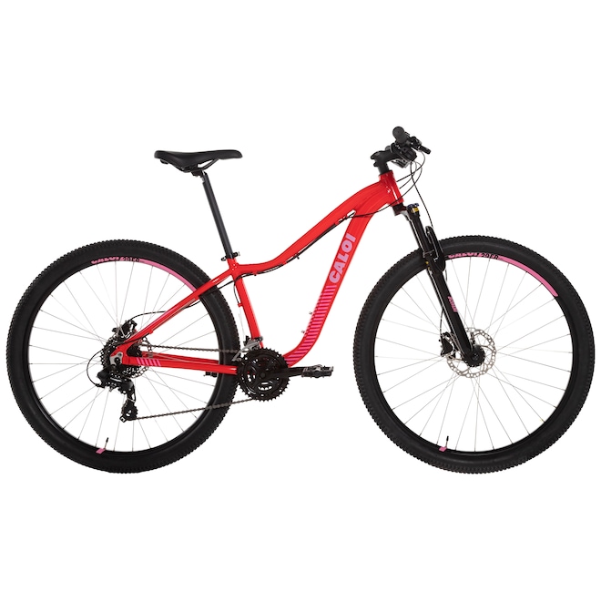 Mountain Bike Caloi Évora - Aro 29 - Freio a Disco Hidráulico - Câmbio Traseiro Shimano - 24 Marchas - Foto 2