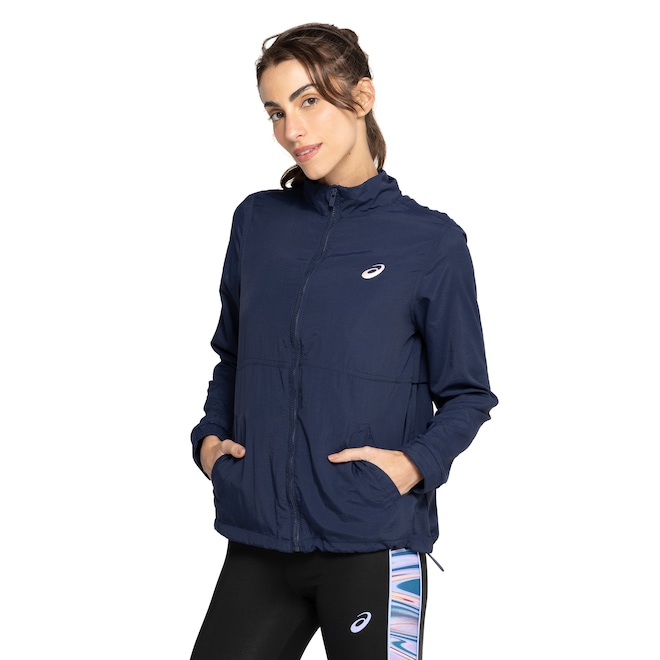 Jaqueta Feminina ASICS Color Block - Foto 2