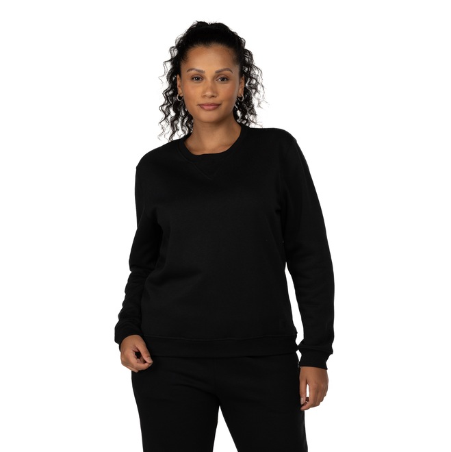 Blusa de Moletom Feminina Oxer Gola Redonda - Foto 2