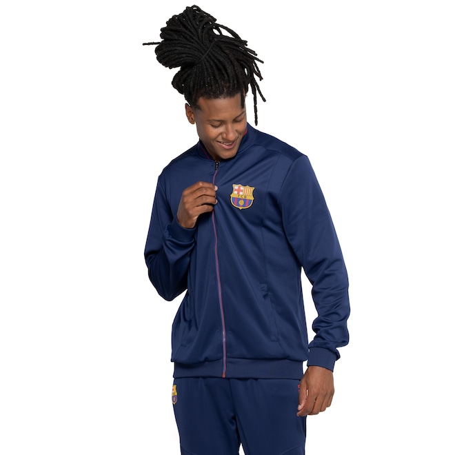 Jaqueta do Barcelona Masculina Recortes - Foto 2