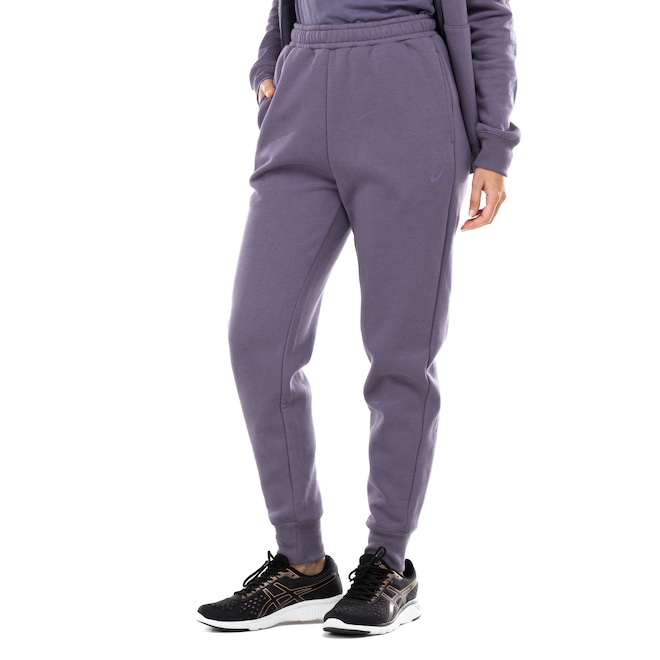 Calça Jogger de Moletom Feminina ASICS com Fleece - Foto 2