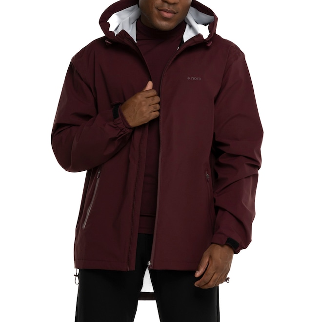 Jaqueta Masculina Nord com Capuz Impermeável Selada - Foto 2