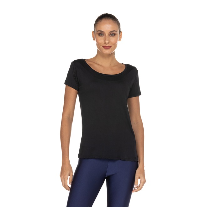 Camiseta Lauf Manga Curta Basic - Feminina - Foto 2