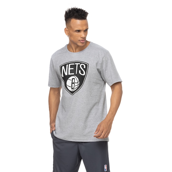 Camiseta Brooklyn Nets NBA - Masculina - Foto 2