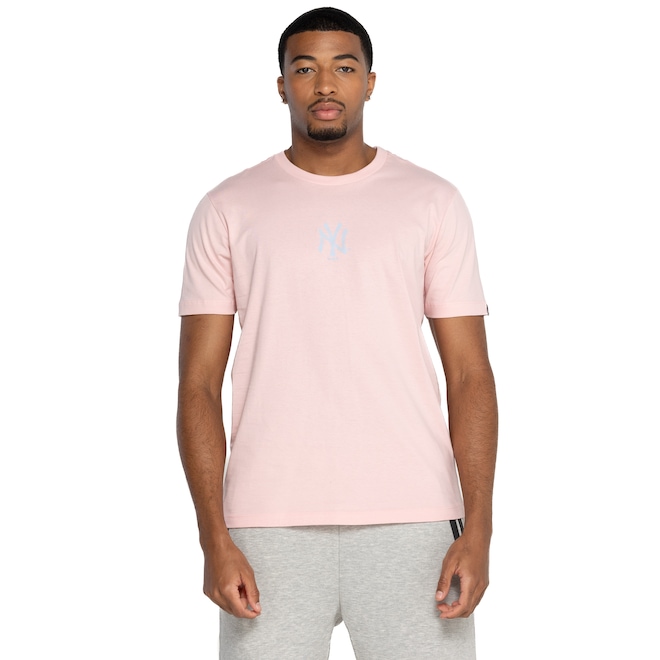 Camiseta New York Yankees MBL Exclusivo Manga Curta New Era - Masculina - Foto 2