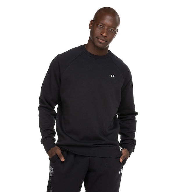 Blusa de Moletom Masculina Under Armour Rival Fleece - Foto 2