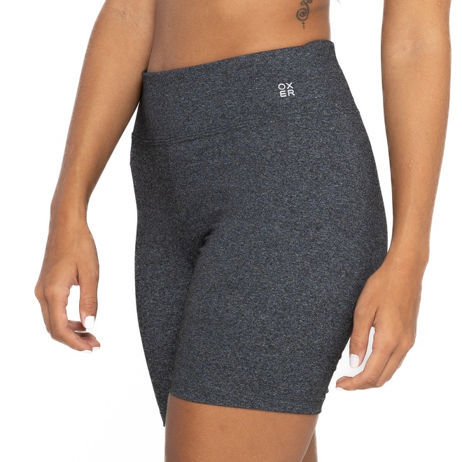 Bermuda Feminina Oxer Aerobic Cós Baixo Média Compressão - Foto 2