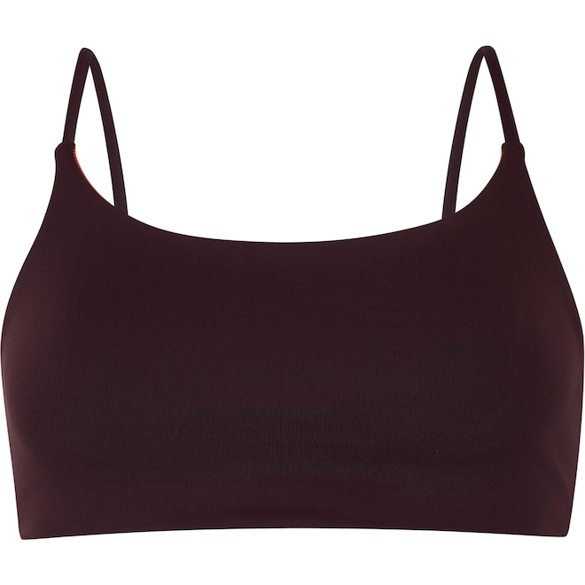 Top Fitness sem Bojo Oxer Baixa Sustentação Reversível Bicolor - Foto 1