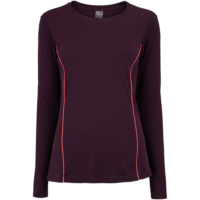 Camiseta Feminina Oxer Manga Longa Run - Foto 1