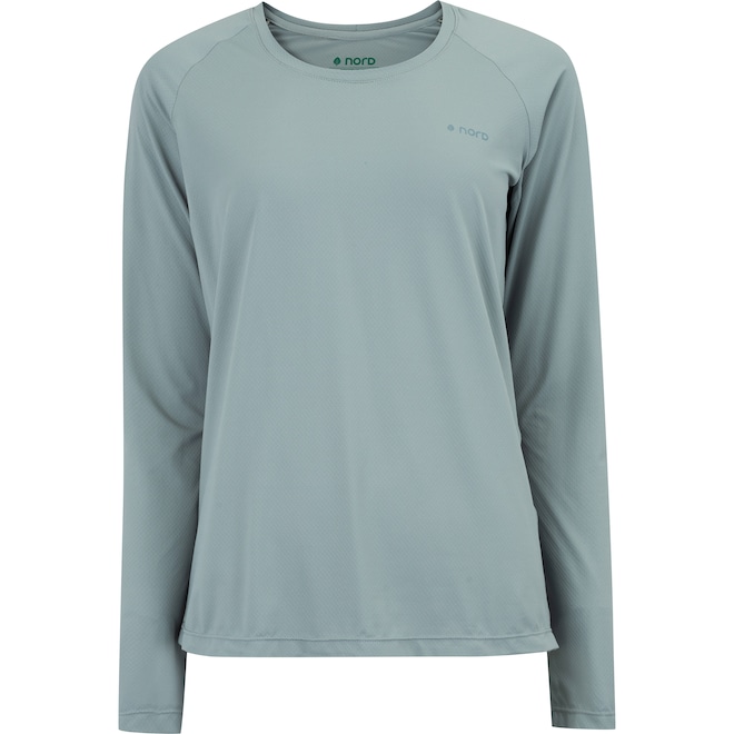 Camiseta Feminina Nord Manga Longa com Proteção Solar UV - Foto 1