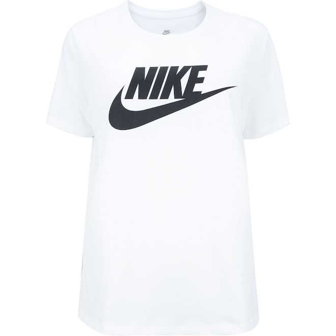 Camiseta Feminina Nike Manga Curta Sportswear Essential Icon - Foto 1