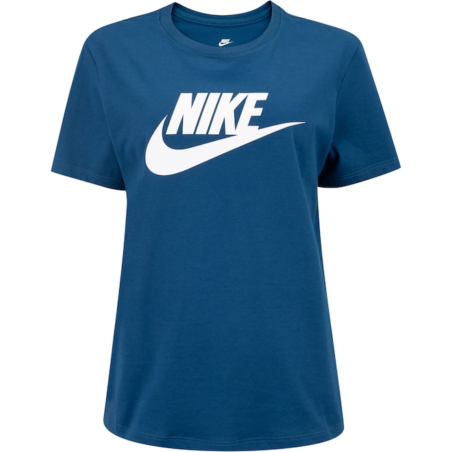 Camiseta Feminina Nike Manga Curta Sportswear Essential Icon - Foto 1