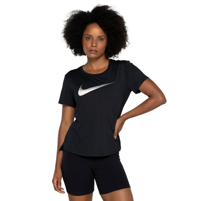 Camiseta Feminina Nike Manga Curta One Swoosh HB - Foto 2
