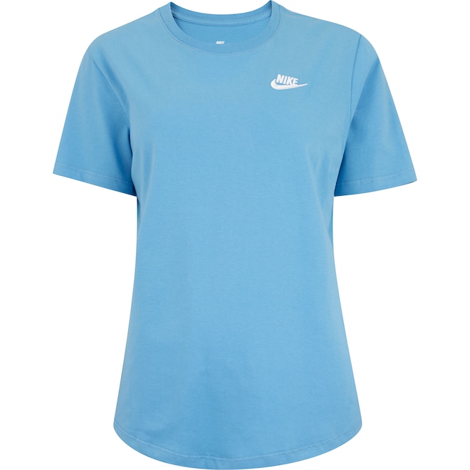 Camiseta Feminina Nike Manga Curta Sportswear Club - Foto 1