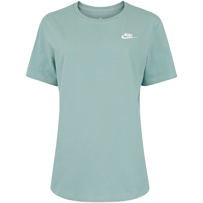 Camiseta Feminina Nike Manga Curta Sportswear Club - Foto 1