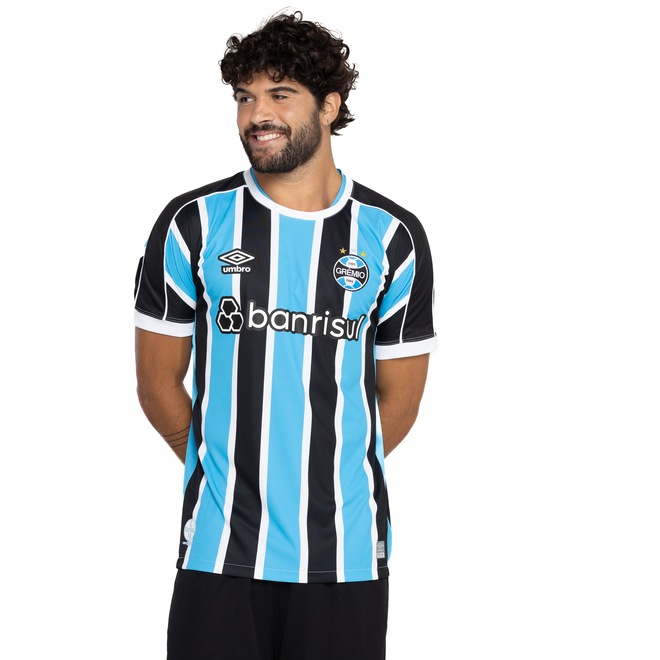 Camisa do Grêmio I 23 Umbro - Masculina - Foto 2