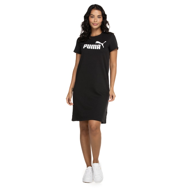Vestido Adulto Puma Essentials Logo - Foto 2
