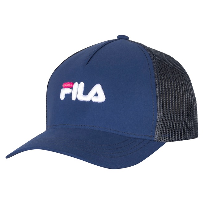 Boné Aba Curva Fila Snapback Fika Trucker - Adulto - Foto 1