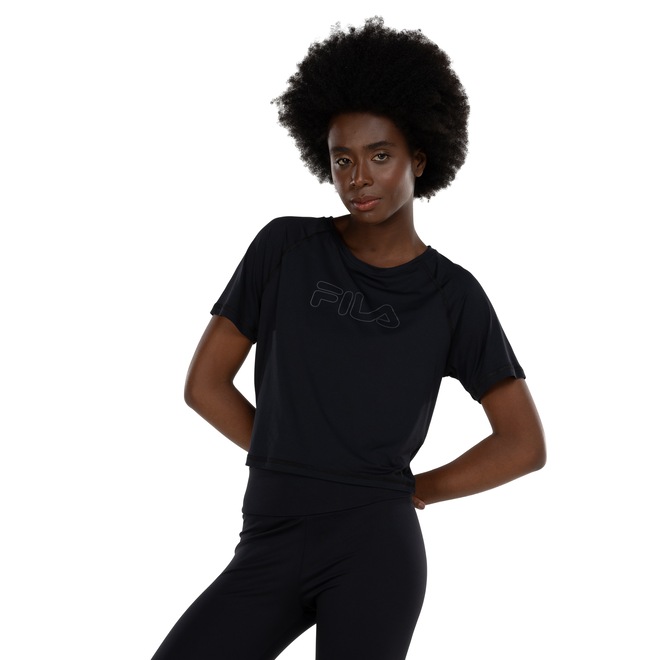 Camiseta Feminina Fila Manga Curta Performa - Foto 2
