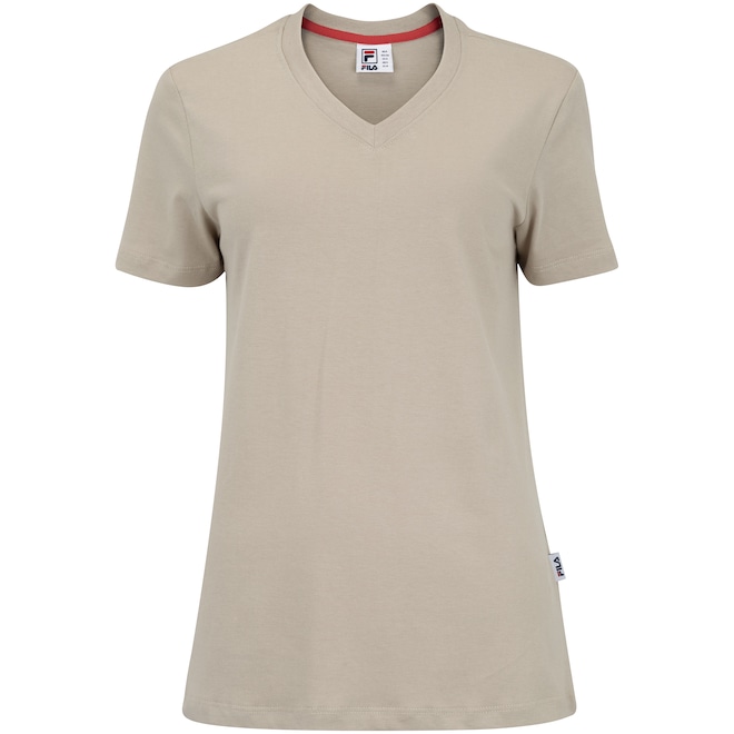 Camiseta Feminina Fila Manga Curta Basic - Foto 1