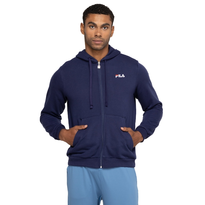 Jaqueta Masculina Fila com Capuz Classic Basic - Foto 2