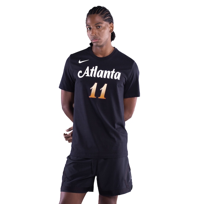 Camiseta Atlanta Hawks NBA Nike Essential Masculina - Foto 2